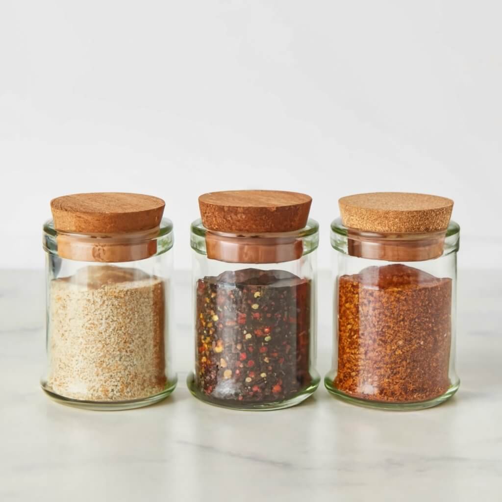 Indian Spice Jars